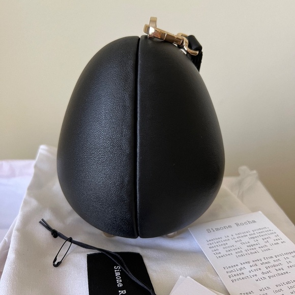 Simone Rocha Micro Egg Leather Bag - Picture 7 of 9